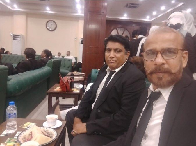 Advocates in court environment