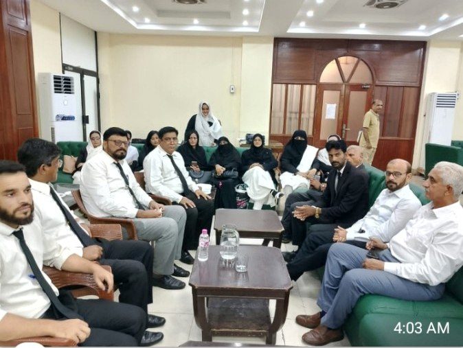 Lawyers in a professional meeting