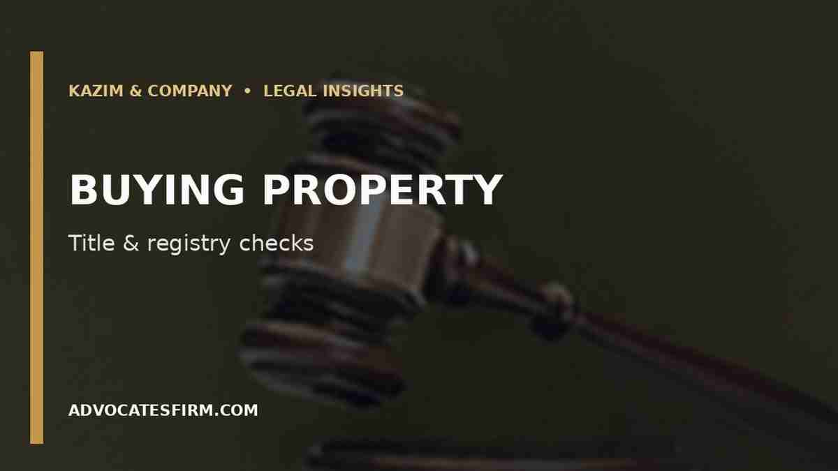 Illustrative legal guide visual for Property Partition in Karachi