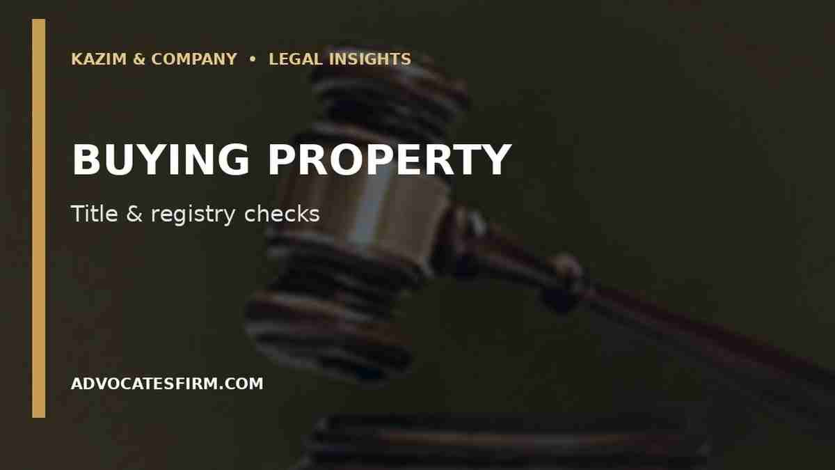 Illustrative legal guide visual for Power of Attorney Property Dispute in Karachi