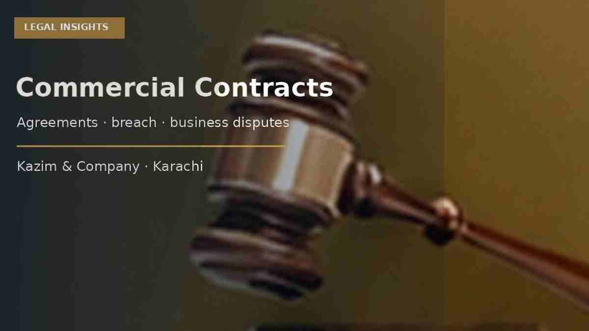 Illustrative legal guide visual for Guarantee Enforcement in Karachi