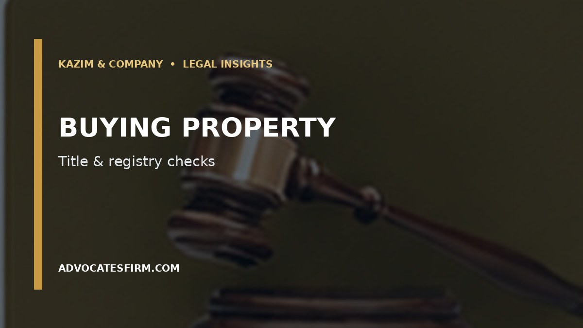 Property documents, keys and land record concept for buying property in Karachi