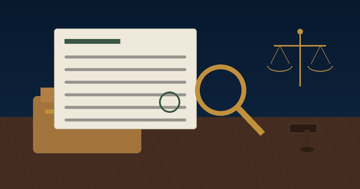 Property title papers and magnifying glass for a Karachi title verification guide