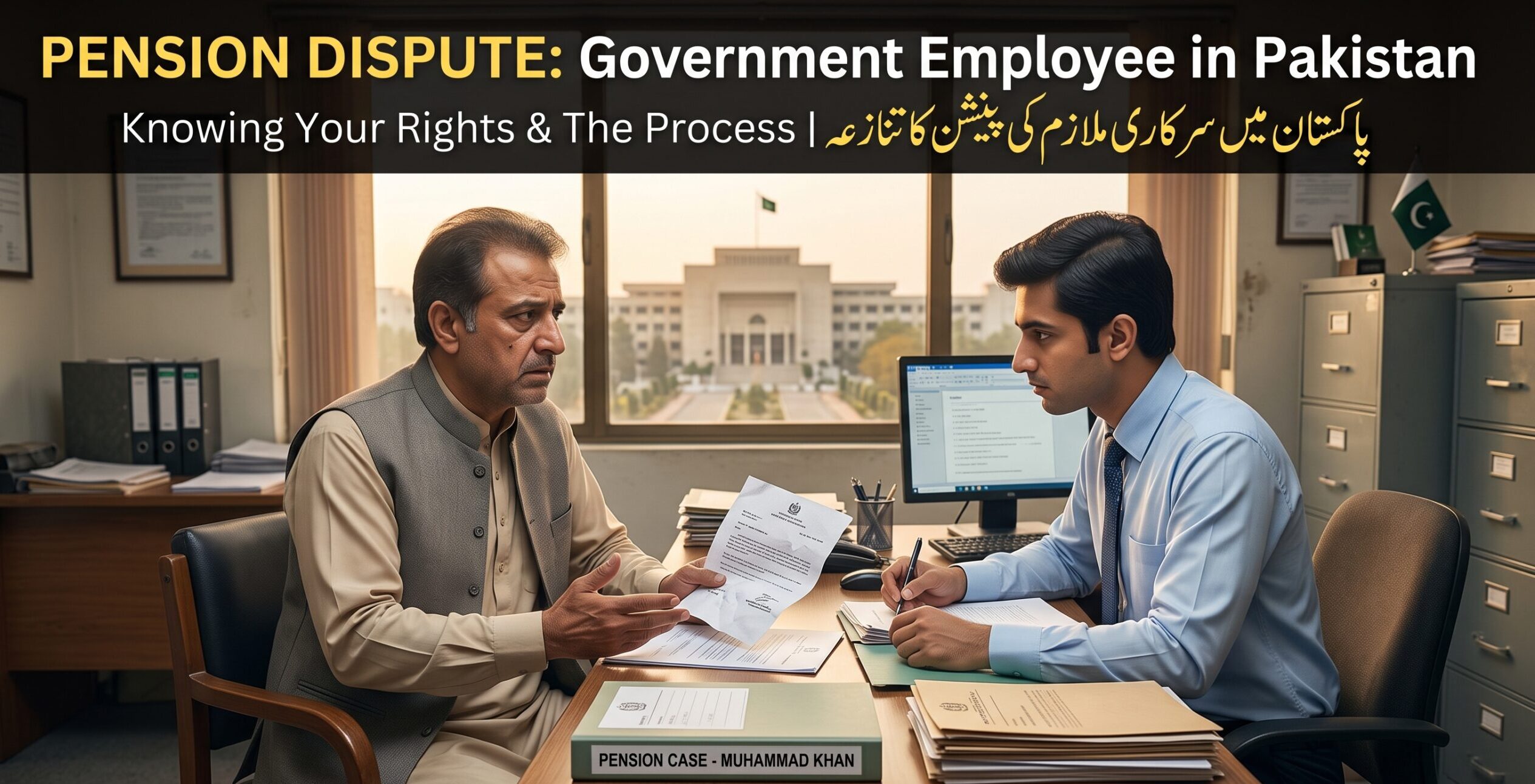 Pension Dispute for a Government Employee in Pakistan